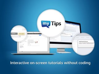 myTips - interactive on-screen tutorials without coding