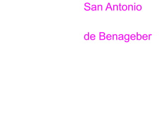 San Antonio
de Benageber
 