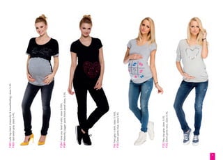 11
P284Iloveyouheartt-shirt,sizesS-XXL
P089Maternityjoggerpantsblackpanelsizes,S-XL
P161Feetgreyt-shirt,sizesS-XXL
P331Demipantsblue,sizesS-XL
P445Leilatopblack(maternity&breastfeeding),sizesS-XL
P420Lexipantsgray,sizesS-XL
P322Reytopgray,sizesS-XL
P332Demipantsnavy,sizesS-XL
 