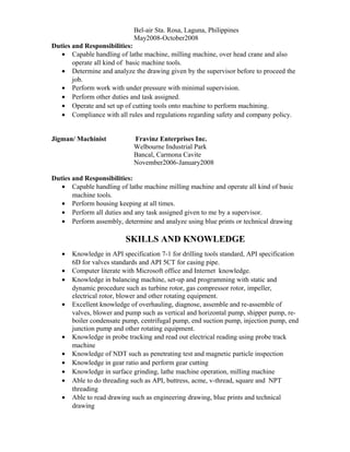 My updated cv new | DOC