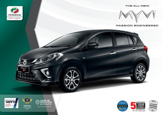 Perodua Myvi Baru brochure