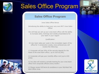 Sales Office Program 