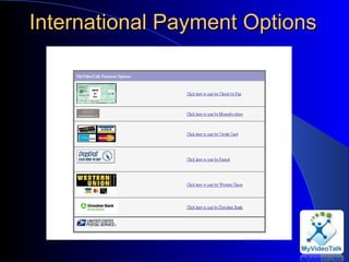 International Payment Options 