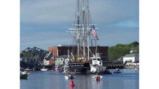 A view of Day 1, the 38 th Voyage; Charles W. Morgan Historic Ship