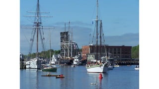 A view of Day 1, the 38 th Voyage; Charles W. Morgan Historic Ship