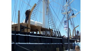 A view of Day 1, the 38 th Voyage; Charles W. Morgan Historic Ship
