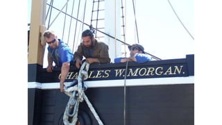 A view of Day 1, the 38 th Voyage; Charles W. Morgan Historic Ship