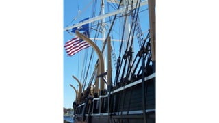 A view of Day 1, the 38 th Voyage; Charles W. Morgan Historic Ship