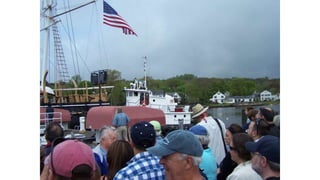 A view of Day 1, the 38 th Voyage; Charles W. Morgan Historic Ship