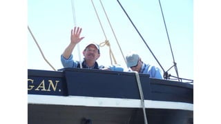 A view of Day 1, the 38 th Voyage; Charles W. Morgan Historic Ship