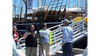 A view of Day 1, the 38 th Voyage; Charles W. Morgan Historic Ship