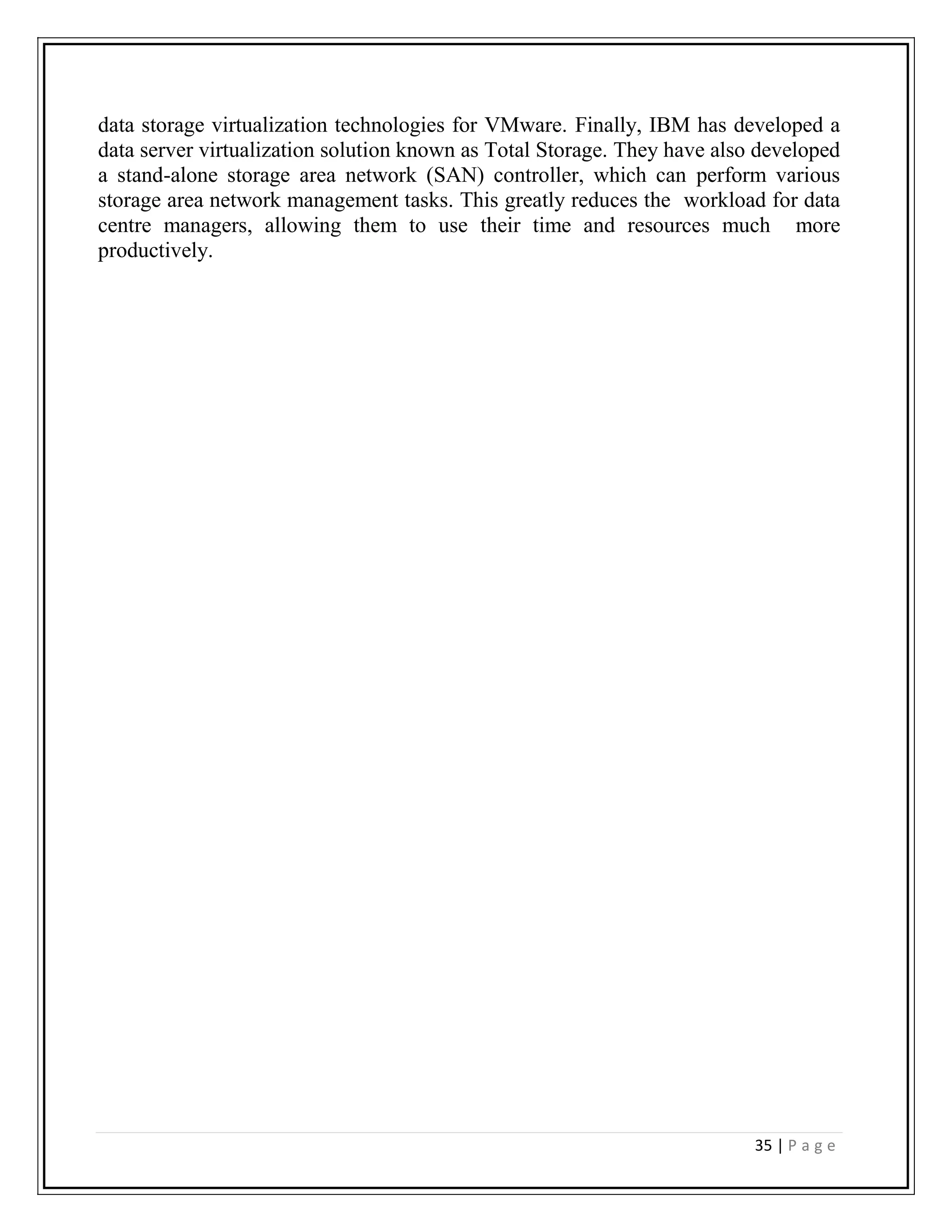 Virtualization in cloud computing