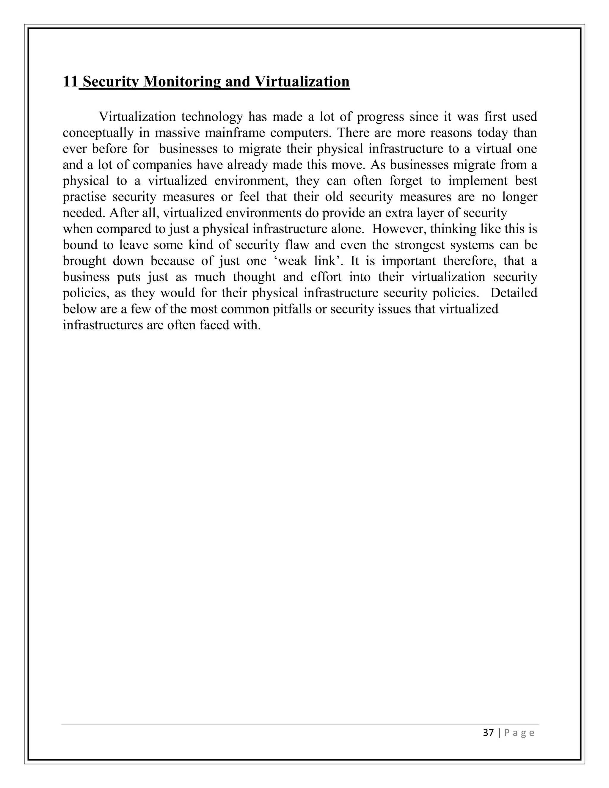 Virtualization in cloud computing