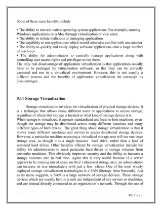 Virtualization in cloud computing