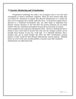 Virtualization in cloud computing
