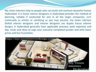 My vision interiors | PPTX