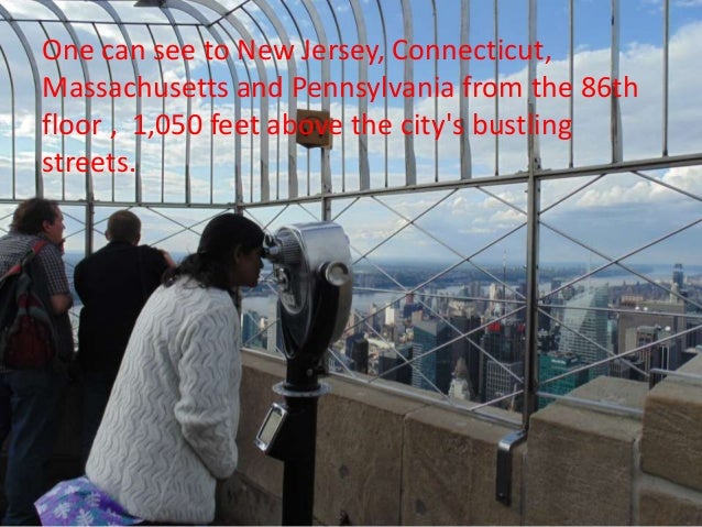 My Visit Of New York From Empire State Building
