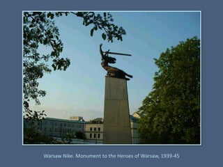 Warsaw Nike. Monument to the Heroes of Warsaw, 1939-45