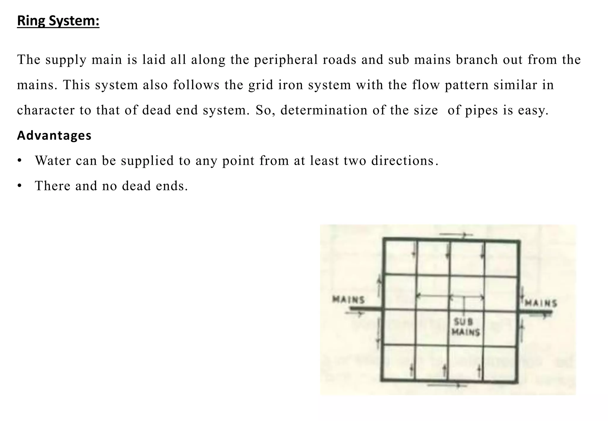 Water Supply System for Town and Building | PPTX