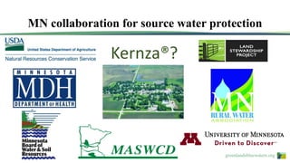 greenlandsbluewaters.org
MN collaboration for source water protection
Kernza®?
 