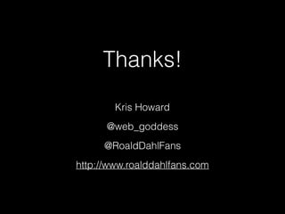 My Website Is Old Enough To Vote - Kris Howard