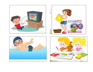 'My week' lesson plan and materials