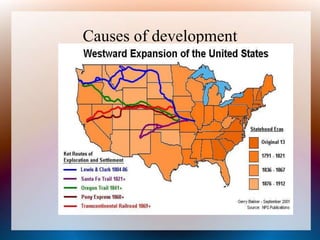 Causes of development
 