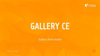 GALLERY CE
Gallery from folder
15/07/2017 My wife’s website 22
 