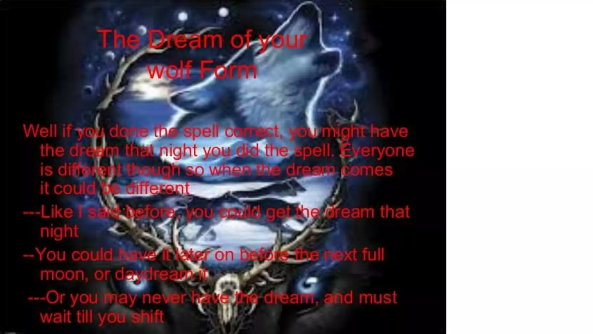 How to become a werewolf