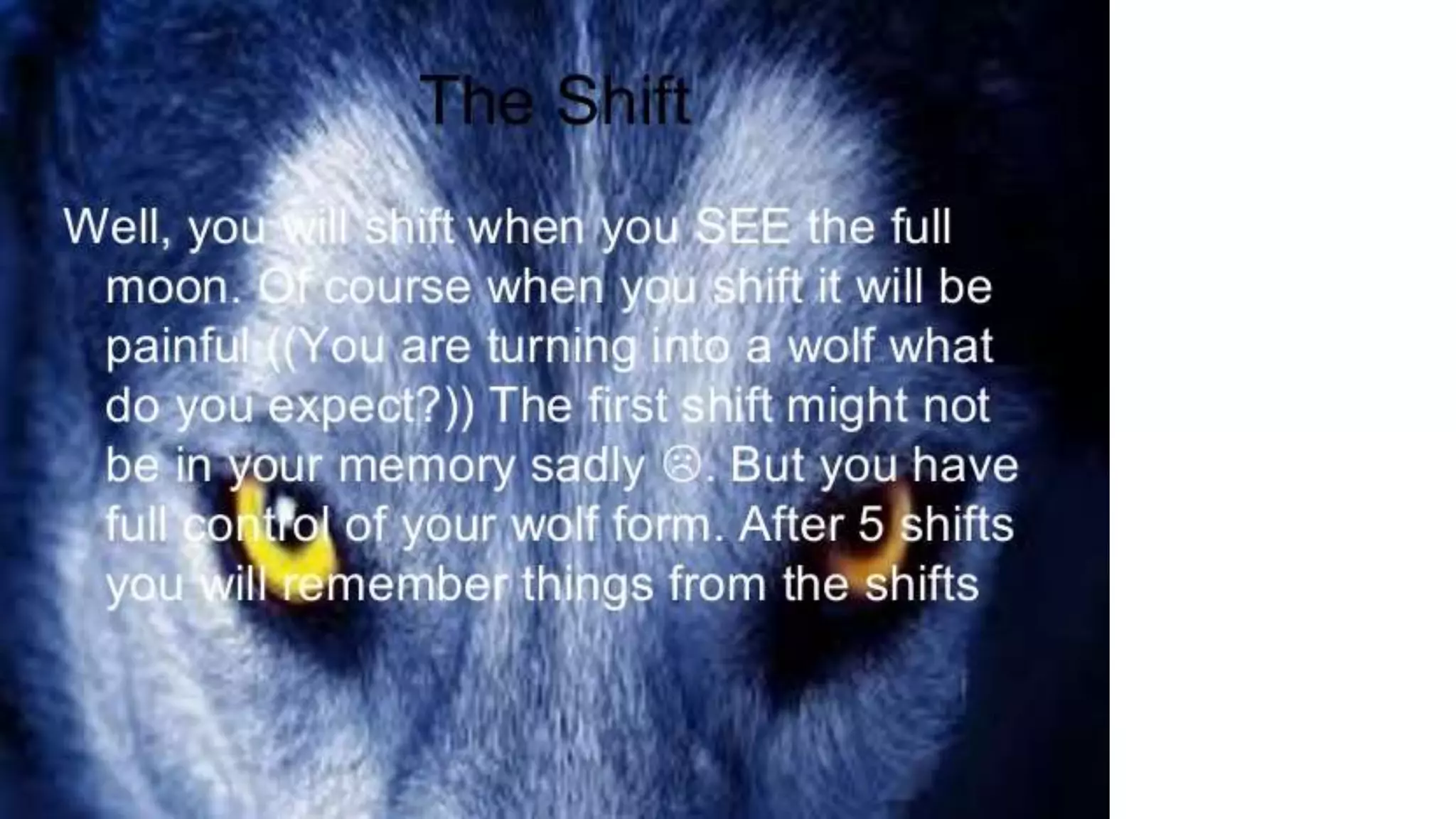 How to become a werewolf