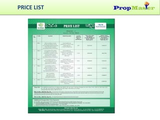 PRICE LIST
 