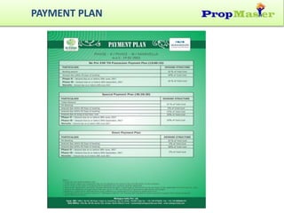 PAYMENT PLAN
 