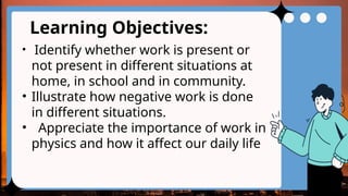 Understanding Work in Physics: Concepts, Examples, and Activities for ...