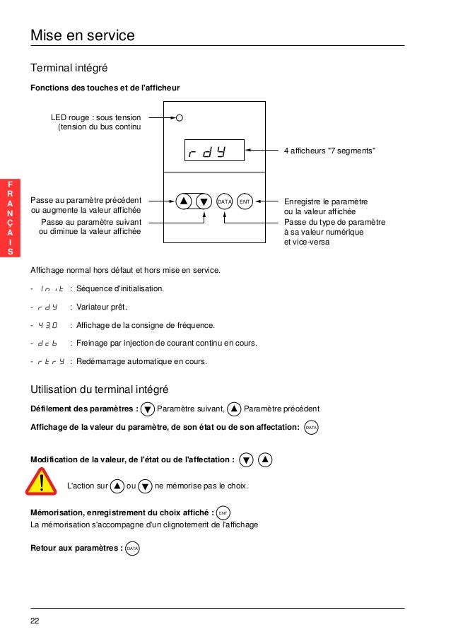 Variateur de vitesse activar 11