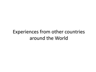 Towards Formalisation of the Dairy Development Forum in Tanzania: Lessons from other countries