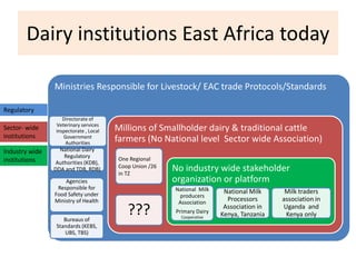 Towards Formalisation of the Dairy Development Forum in Tanzania: Lessons from other countries