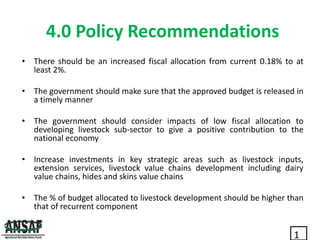 Inclusive investment opportunities in Tanzania’s dairy value chains: Exploiting the Evidence: What next for Policy Advocacy?     Presented by Audax Rukonge (ANSAF) at the Maziwa Zaidi Policy Forum, Dar es Salaam, 23-24 May 2017
