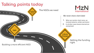 The future of NGOs: How do we build the NGOs we need?