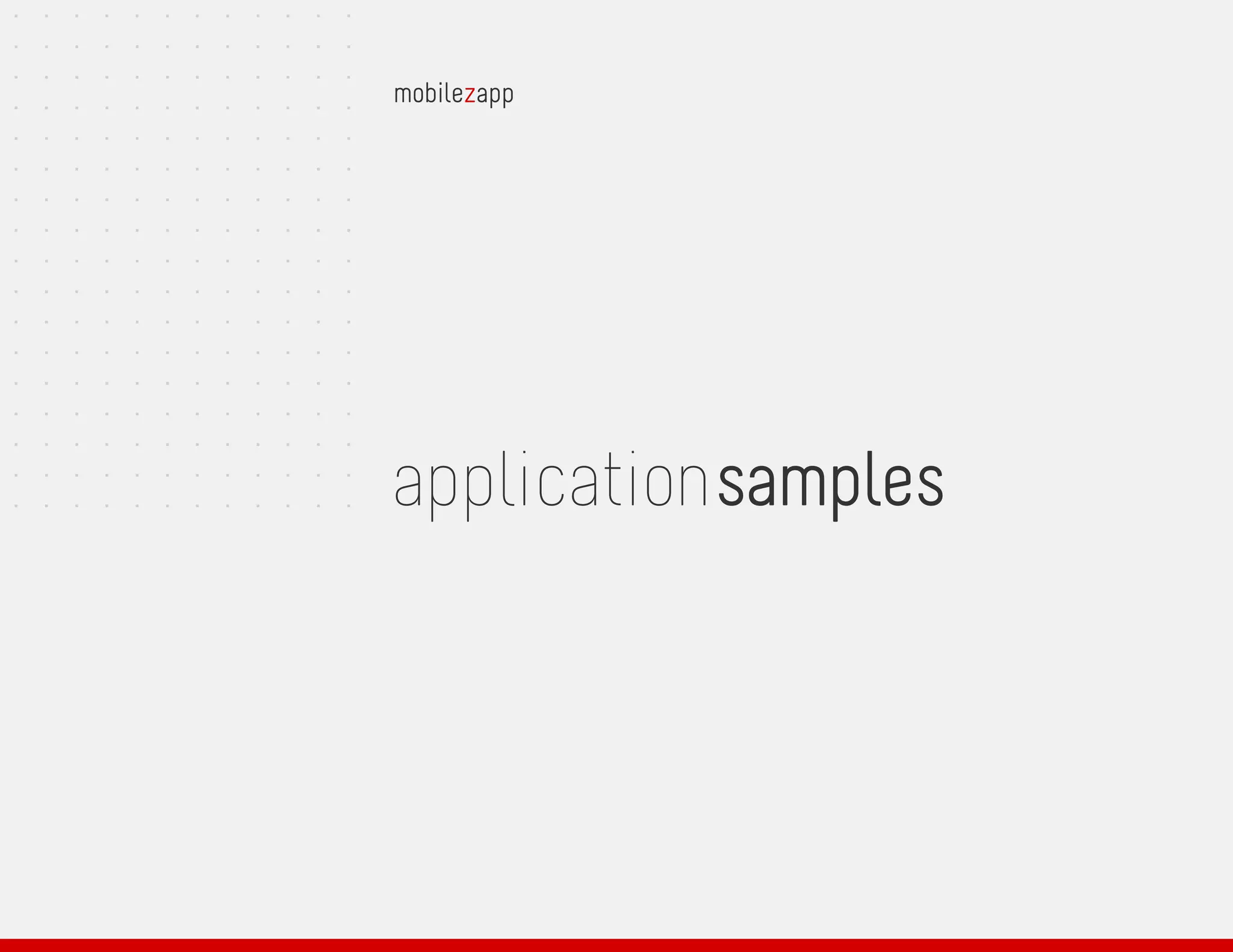 applicationsamples
 