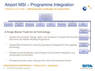 NEW TERMINAL AND AIRPORT CONSTRUCTION - The importance of Technology ...
