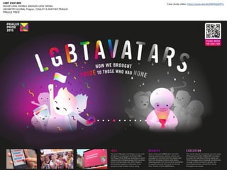 LGBT AVATARS
SILVER LION: MOBILE; BRONZE LION: MEDIA
GEOMETRY GLOBAL Prague / OGILVY & MATHER PRAGUE
PRAGUE PRIDE
Case stu...