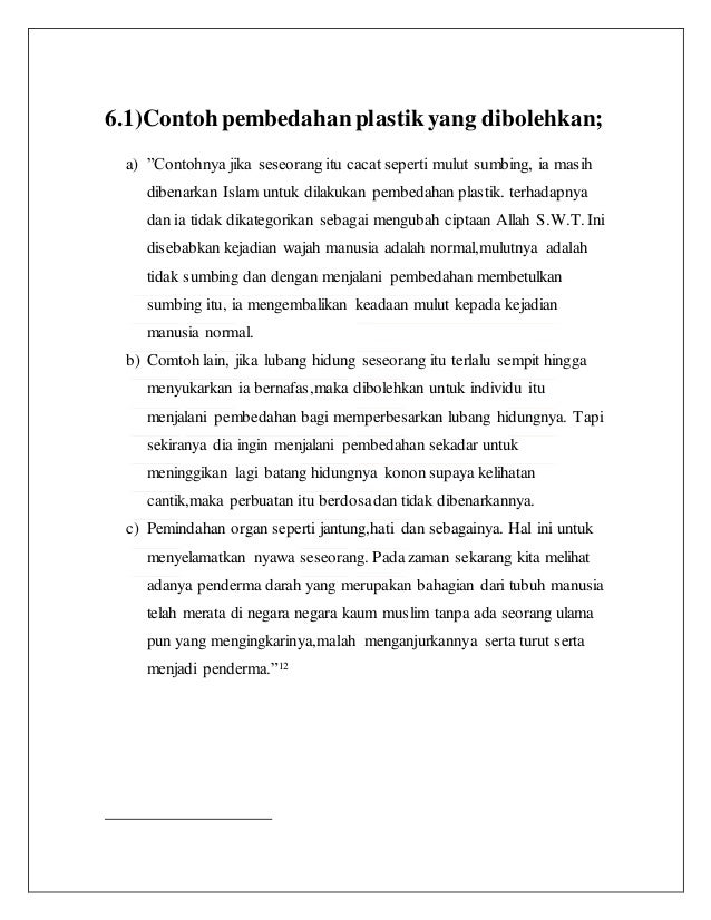 Pdf Pembedahan Plastik Dan Rekonstruksi Yang Melibatkan Pengubahan Ciptaan Allah Swt Analisis Berdasarkan Parameter Maqasid Al Shari Ah