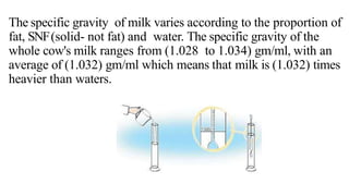 Determination of specific gravity | PPT
