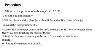 Determination of specific gravity | PPT