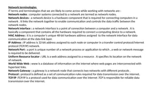 n+.pptx is a ppt in networking in compti | PPTX