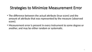 Sample Measurement Samples Sampling measurement tools and instrument | PPTX