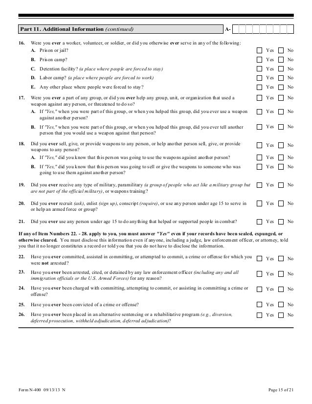 n 400 aorta form n 14