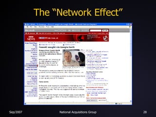 The “Network Effect” 