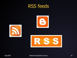 RSS feeds 
