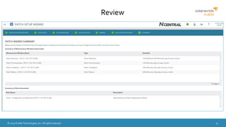 © 2015 N-able Technologies, Inc. All rights reserved. 13
Review
 